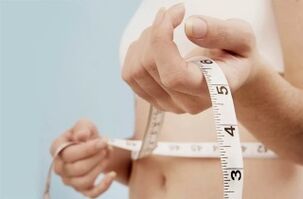 pomiar talii podczas utraty wagi