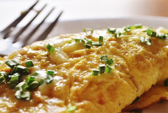 omlet na odchudzanie i prawidłowe odżywianie