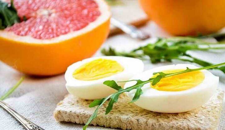 dieta z białkami jaj