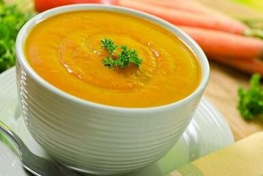 zupa z przecieru warzywnego na zapalenie żołądka