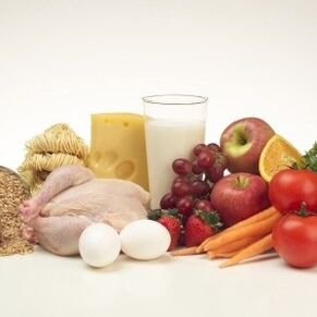 pokarmy białkowe i owoce na diecie sześciu płatków